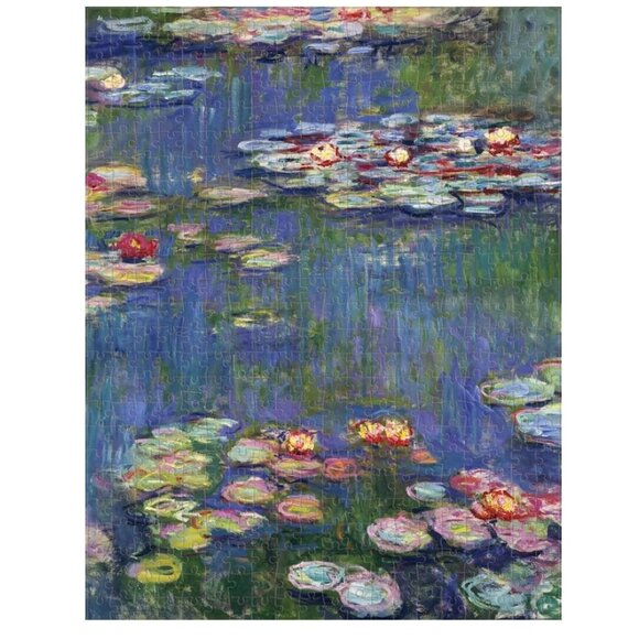 MONET DOUBLE-SIDED PUZZLE 500 PIECES - FRENCH IMPRESSIONIST ART - Picture 2 of 7